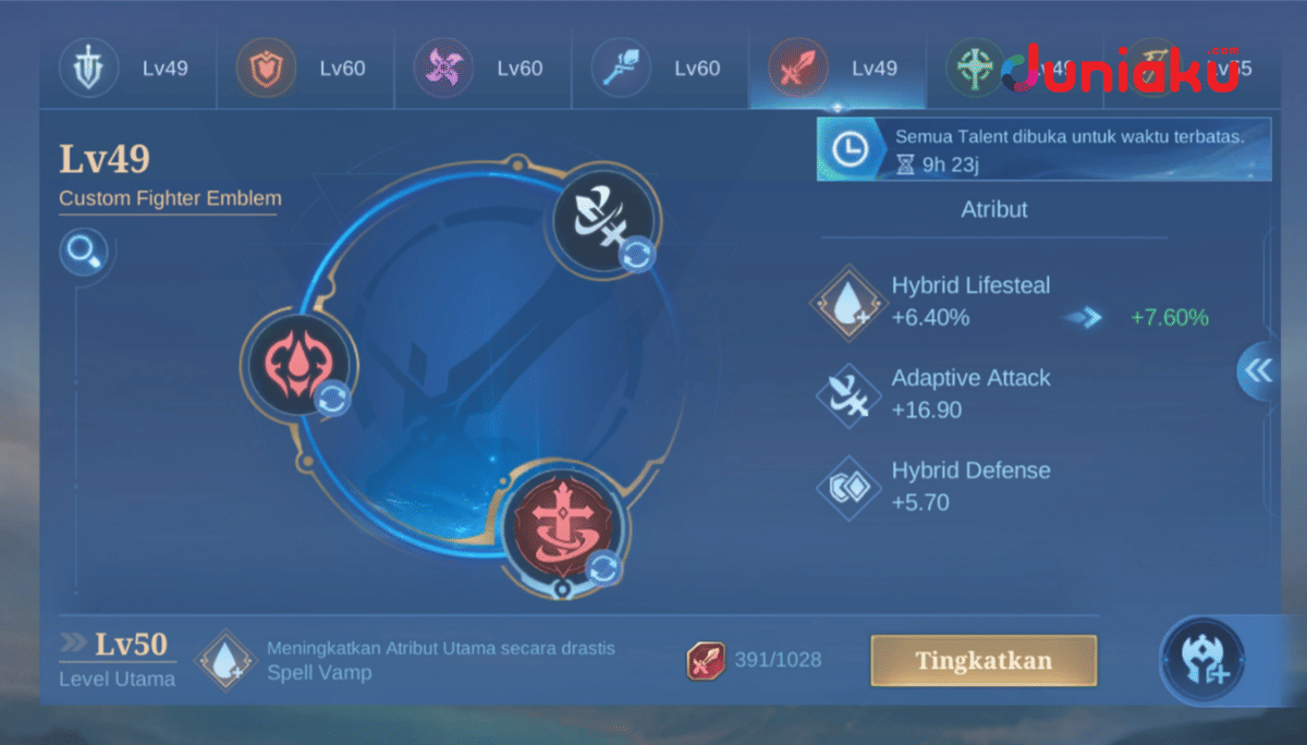 Emblem Mobile Legend (Dok. Moonton/Mobile Legend)