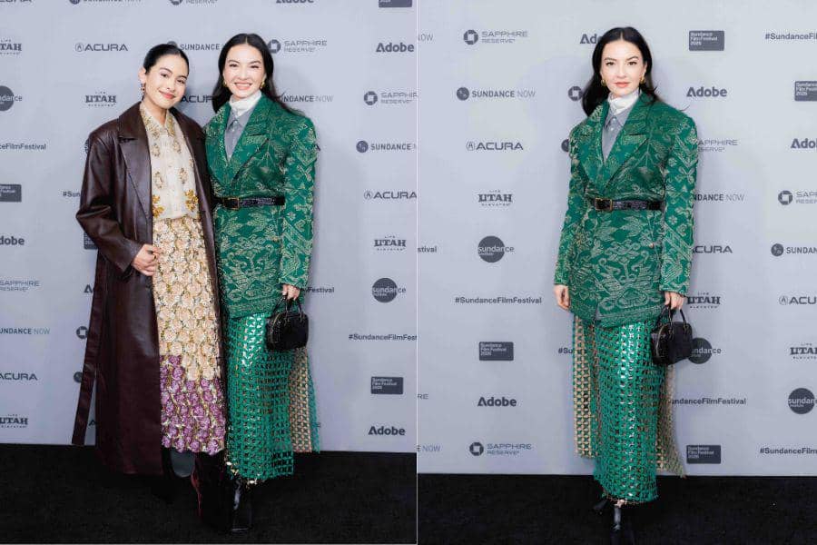 Raline Shah di Sundance Film Festival, Pakai Busana Sapto Djojokartiko (dok. Istimewa)