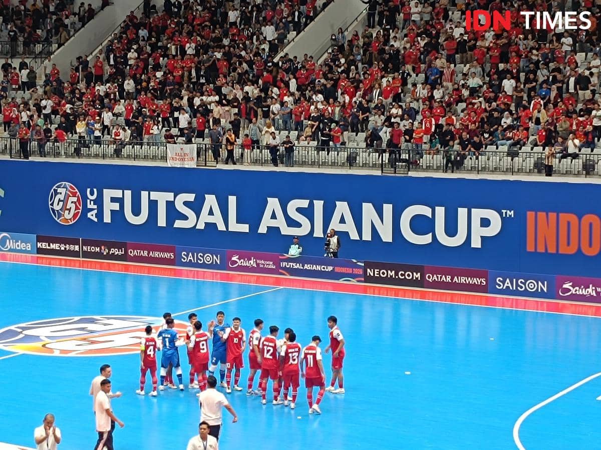 Pasukan Garuda melibas Korea Selatan dengan skor 5-0 di Indonesia Arena, Selasa (27/1/2026) malam WIB.