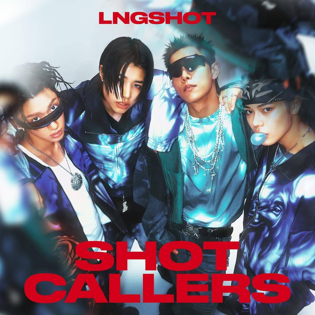 Artwork album EP SHOT CALLERS dari LNGSHOT
