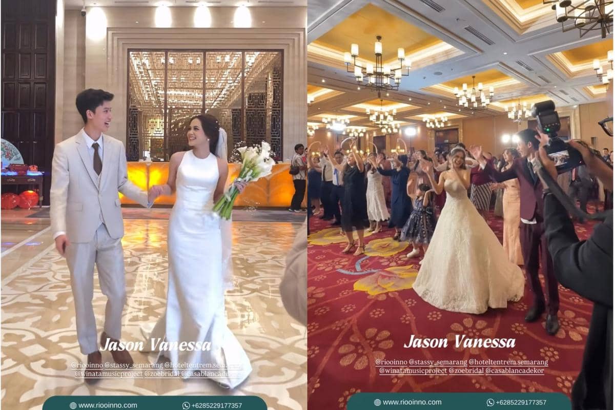 Pernikahan Jason 'Bubu' dan Vanessa