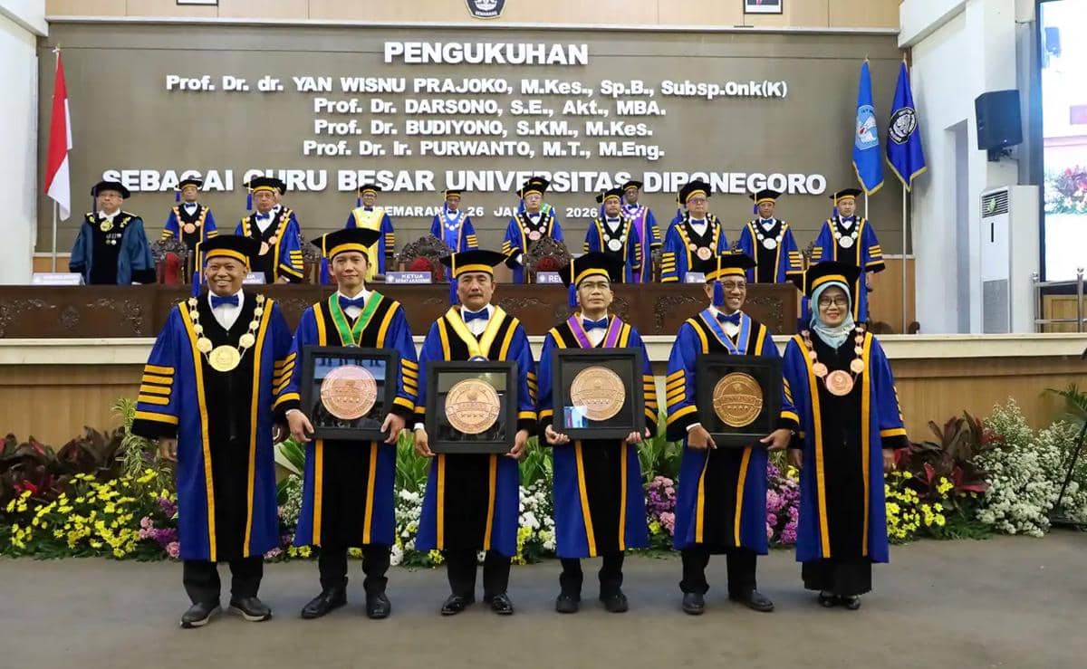 undip, guru besar, profesor