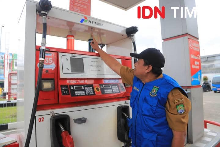 Pemkot Tangerang uji tera SPBU di jalur mudik