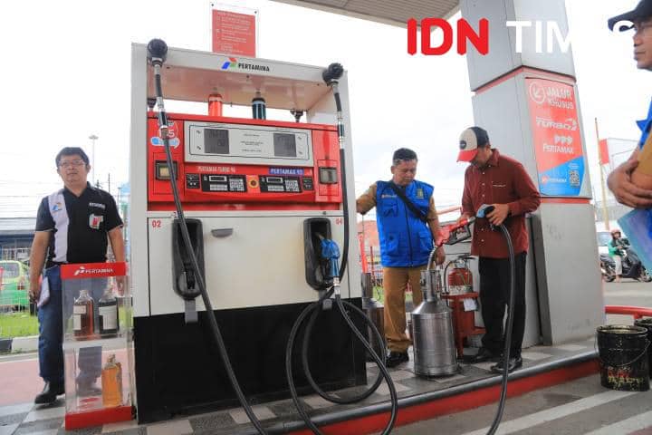 Pemkot Tangerang uji tera SPBU di jalur mudik