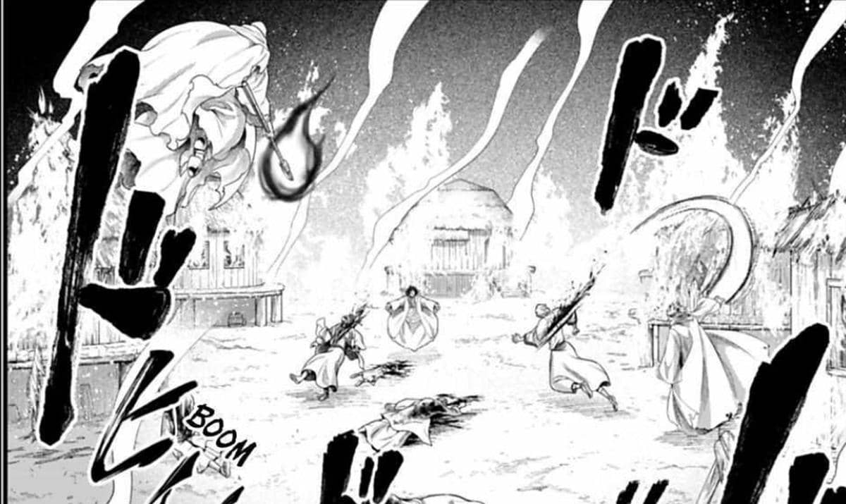 Pembantaian desa orang Gollnir - Record of Ragnarok