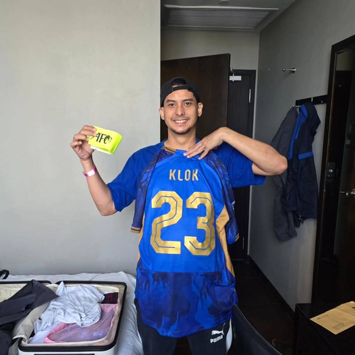 Raffi Ahmad beli jersey Klok dan Haye