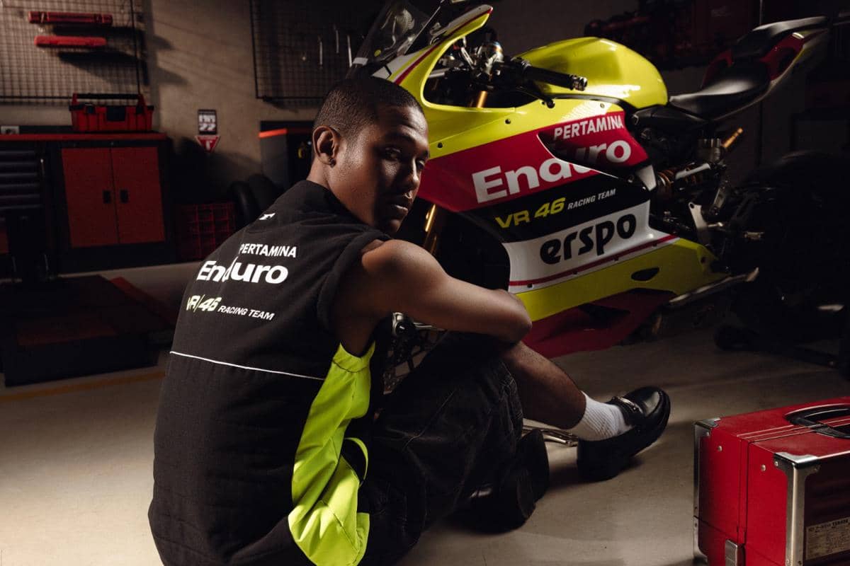 Erspo dan VR46 hadirkan kolaborasi spesial.