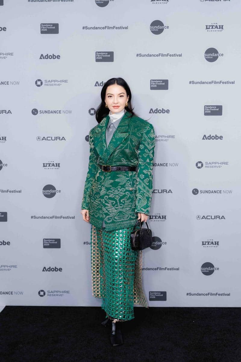 Raline Shah di Sundance Film Festival, Pakai Busana Sapto Djojokartiko (dok. Istimewa)