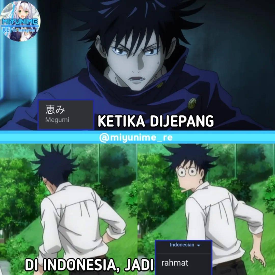 Kenapa Megumi Fushiguro Dipanggil Rahmat di Indonesia? | IDN Times