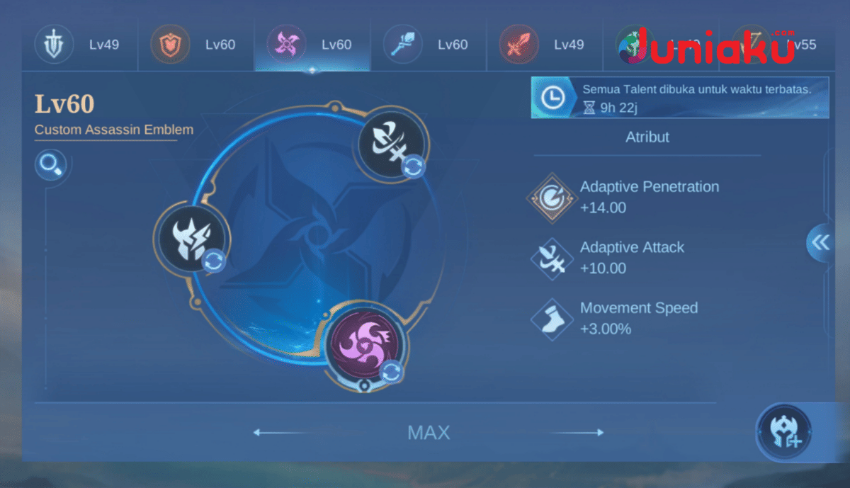 Emblem Mobile Legend (Dok. Moonton/Mobile Legend)