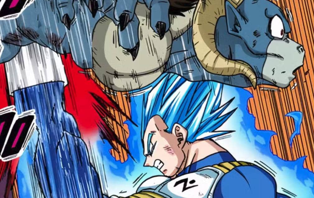 Vegeta menghajar Moro - Dragon Ball Super