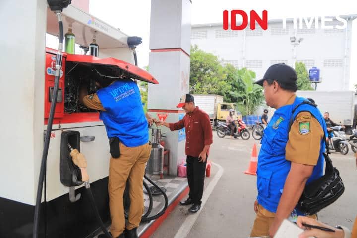 Pemkot Tangerang uji tera SPBU di jalur mudik