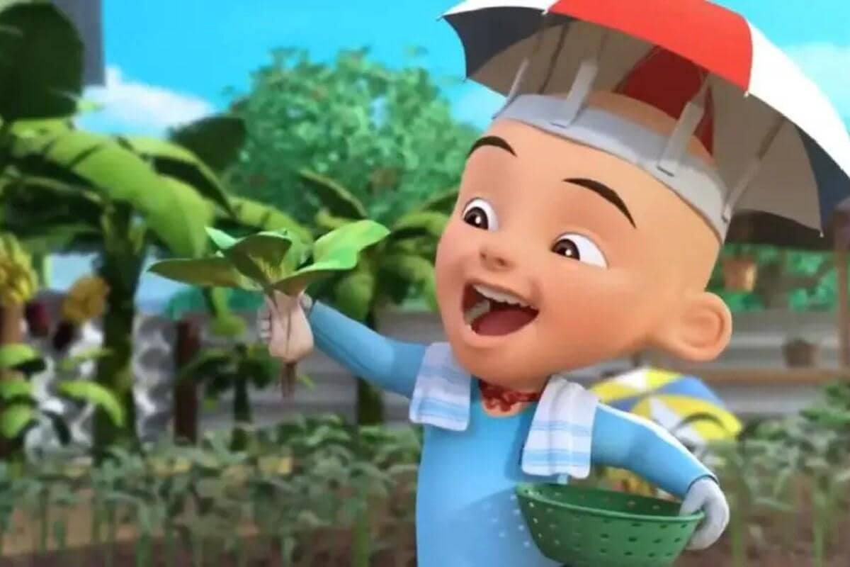 cuplikan karakter Ipin dalam serial Upin & Ipin