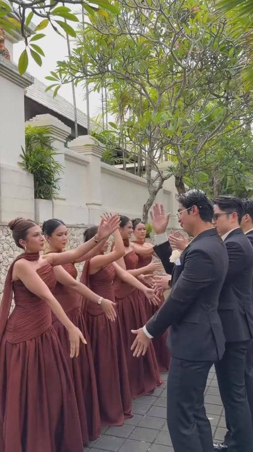 Bridesmaid dan Groomsmen Ranty Maria dan Rayn Wijaya