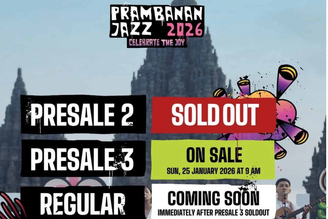 harga tiket Prambanan Jazz 2026