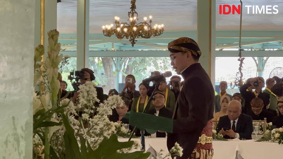 Tingalan Jumenengan KGPAA Mangkunegara X di Pura Mangkunegaran. (IDN Times/Larasati Rey)