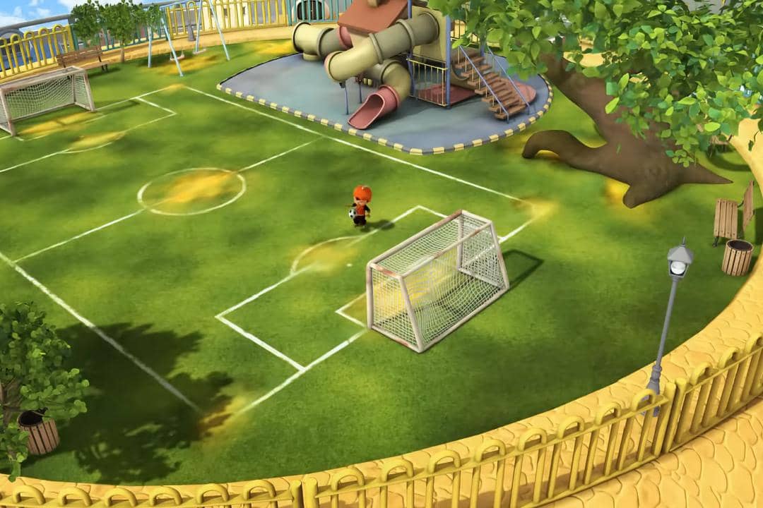 potret Lapangan Bermain Pulau Rintis