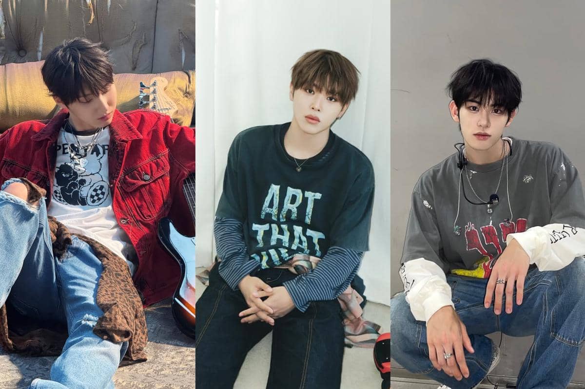 Padu padan graphic t-shirt ala member KickFlip