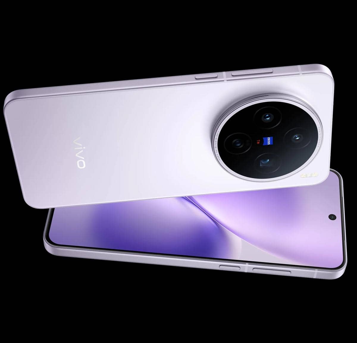 vivo X200T warna seaside lilac 