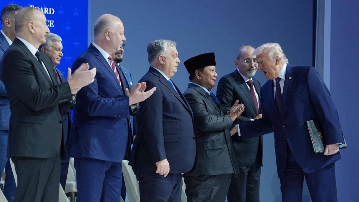 Presiden Prabowo di Acara Board of Peace