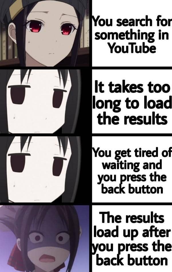 meme anime tentang internet lemot