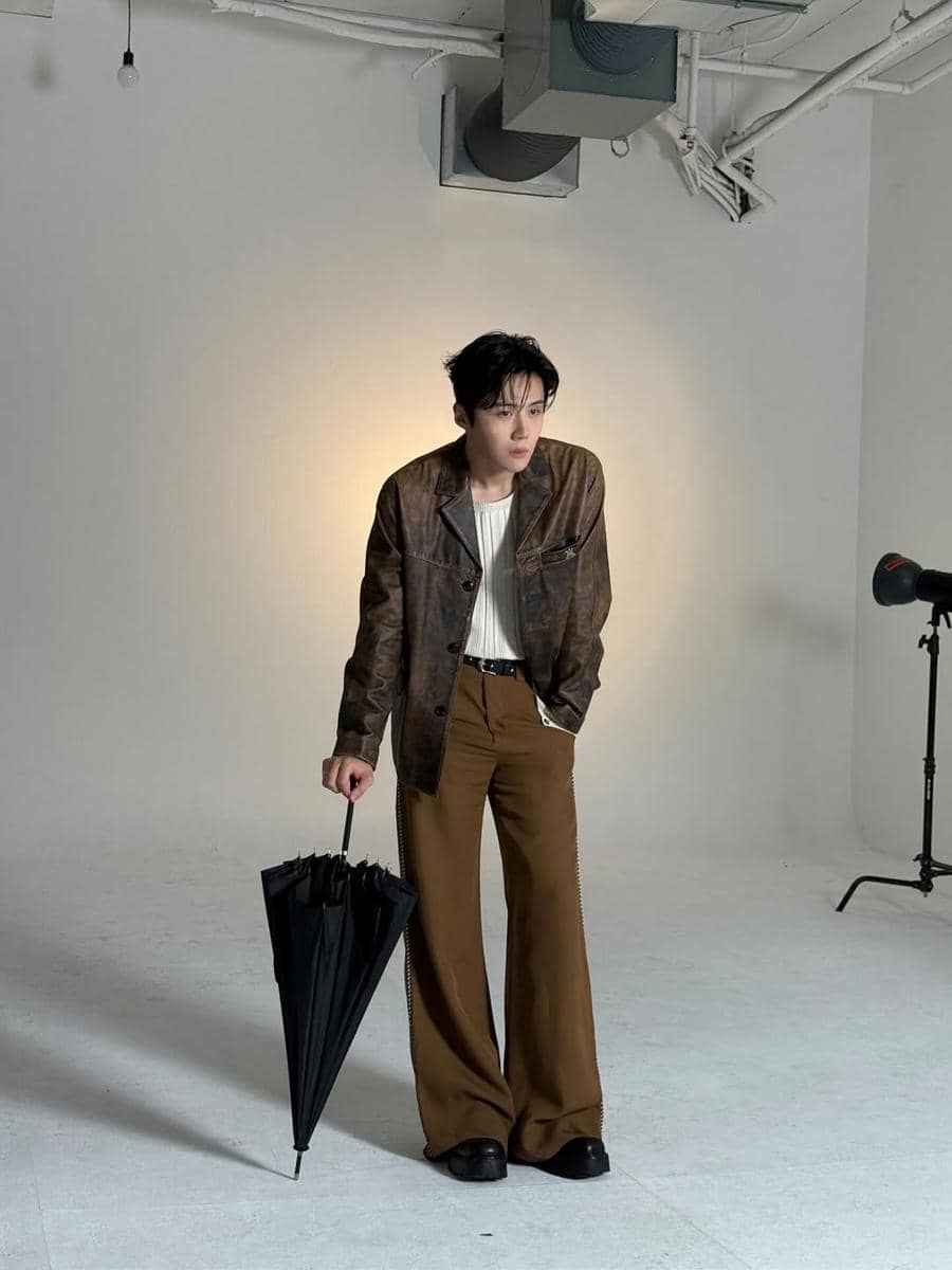 OOTD dengan outer ala Kim Seon Ho