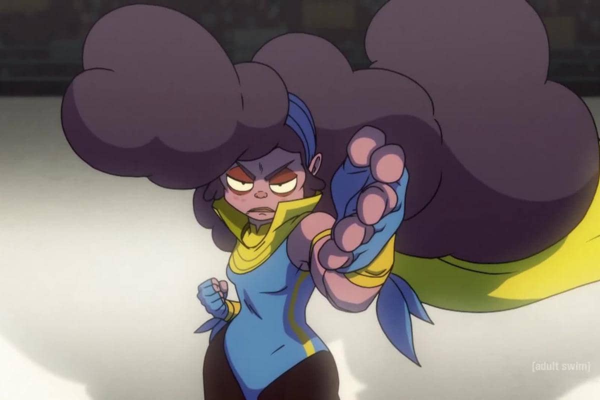 adegan dalam serial Invincible Fight Girl