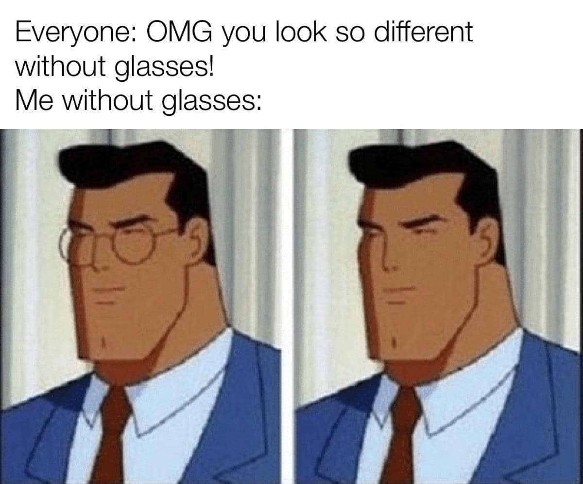 meme kartun tentang kacamata