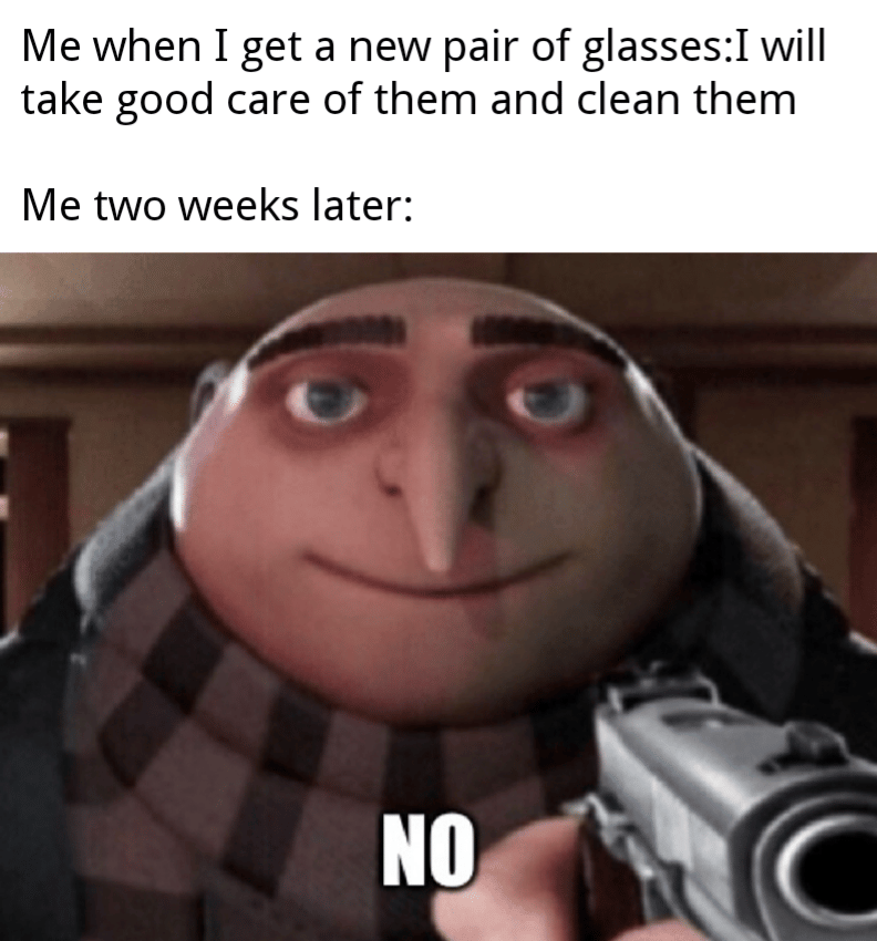 meme kartun tentang kacamata