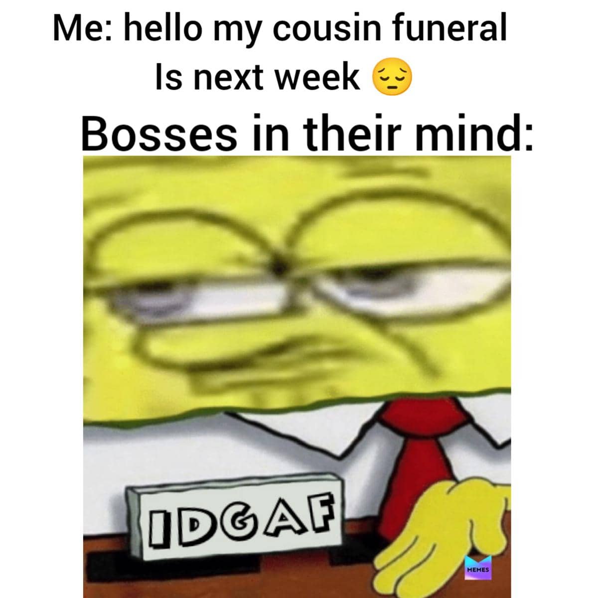 meme kartun tentang tingkah bos