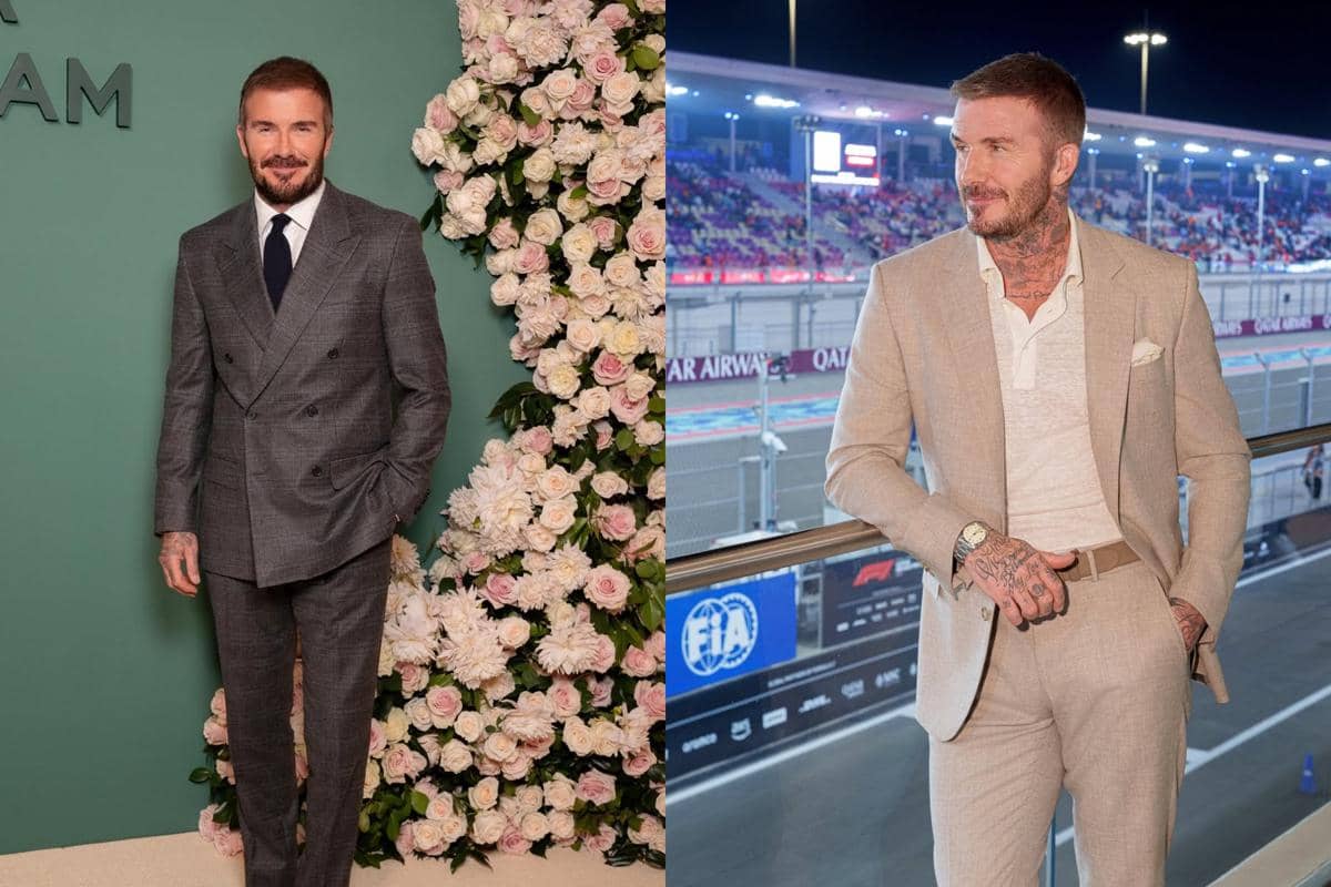 potret David Beckham