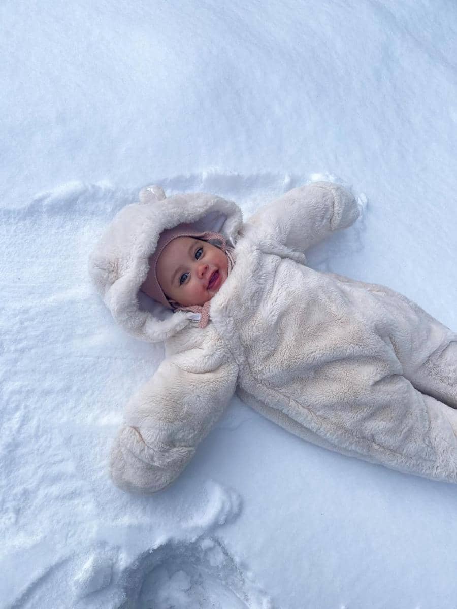 Hamidah Rachmayanti saat liburan di Hakuba