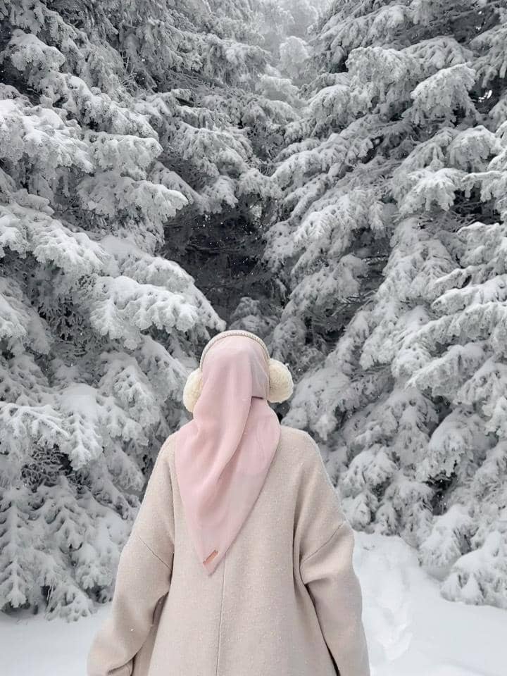 Hamidah Rachmayanti saat liburan di Hakuba