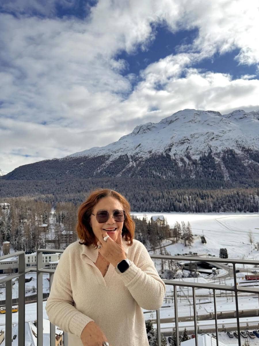 Keluarga Jessica Mila liburan di Switzerland