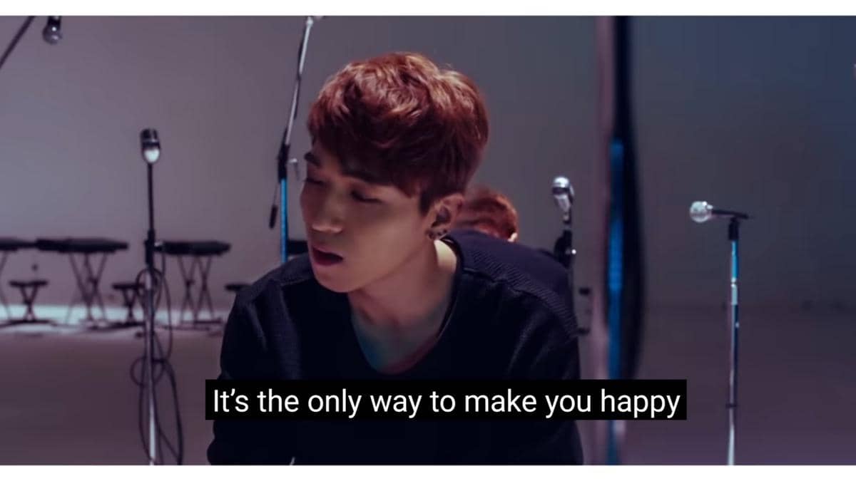 cuplikan MV "Letting Go"