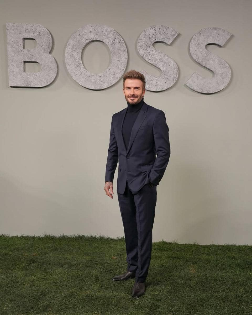 potret David Beckham