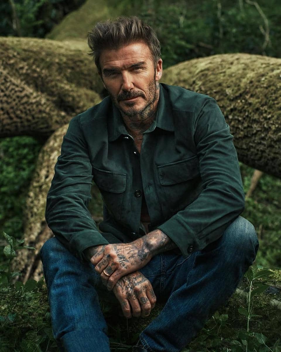 potret David Beckham