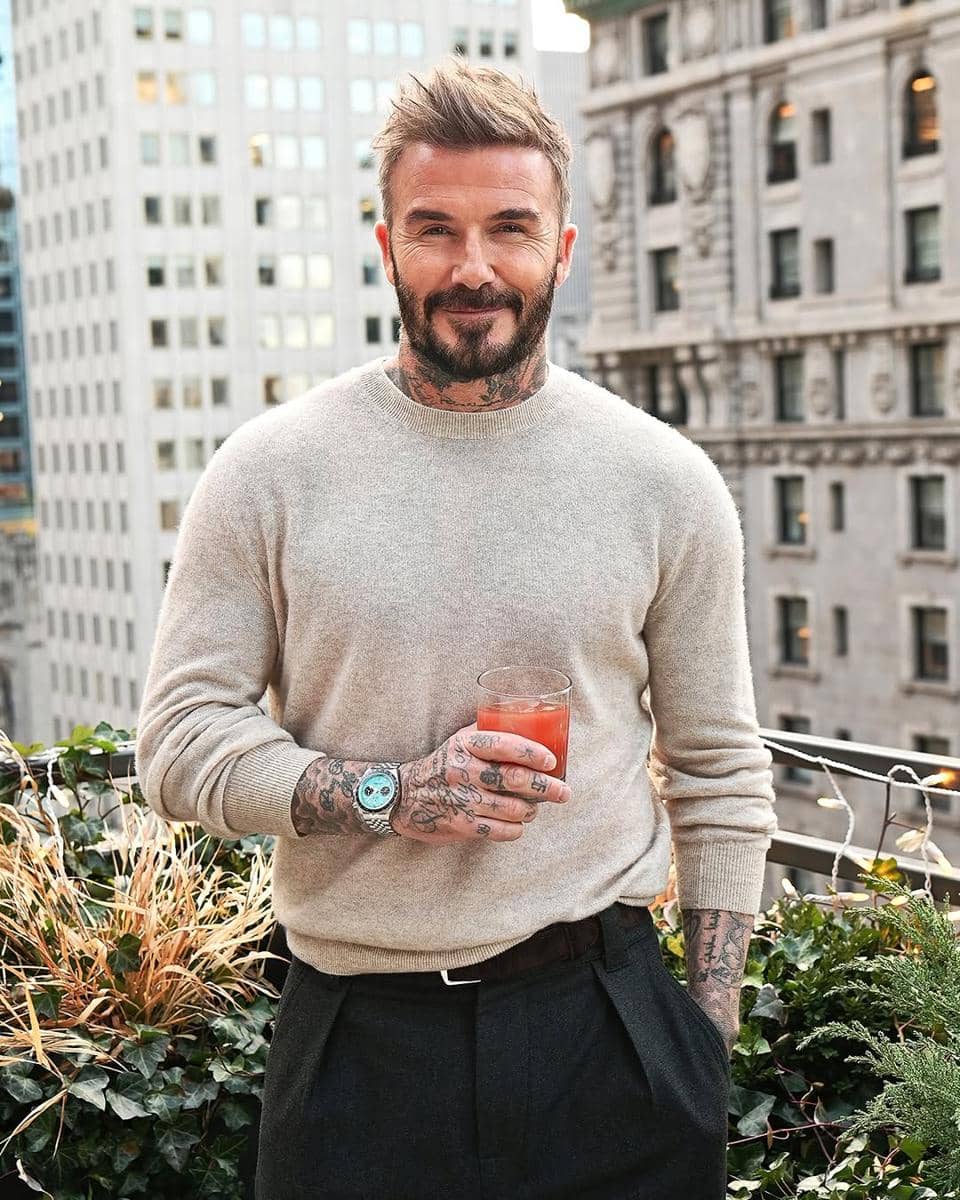 potret David Beckham