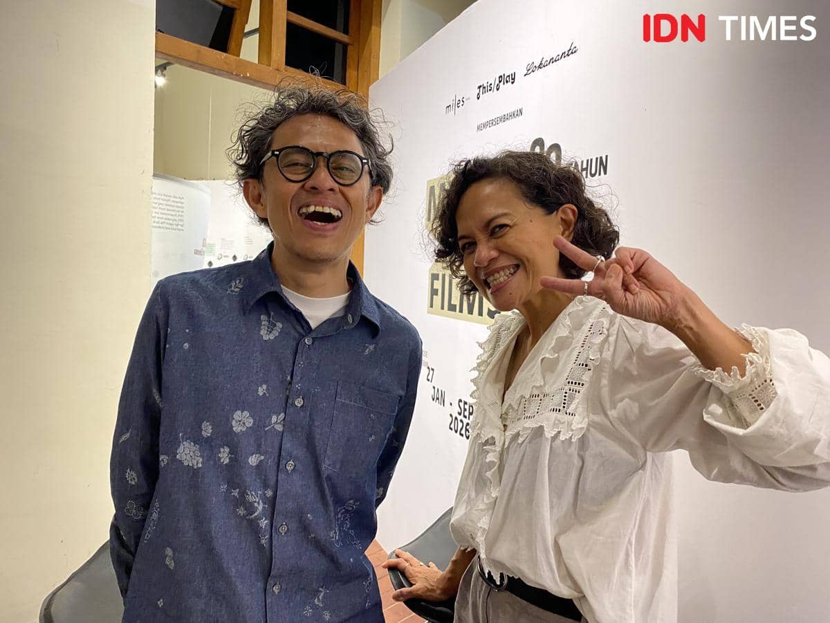 potret Riri Riza dan Mira Lesmana