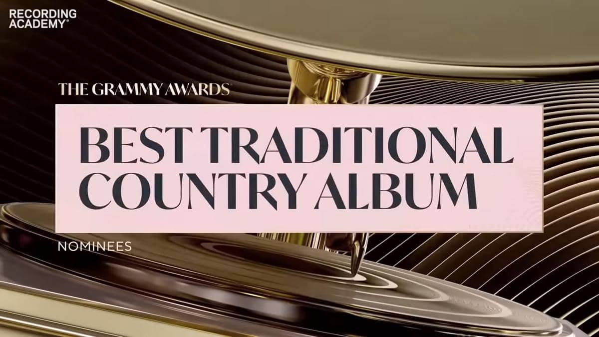Nominasi Best Traditional Country Album Grammy Awards