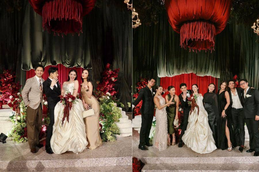 Gaya Couple Seleb di Pernikahan Ranty Maria-Rayn Wijaya (instagram.com/mariannerumantir)