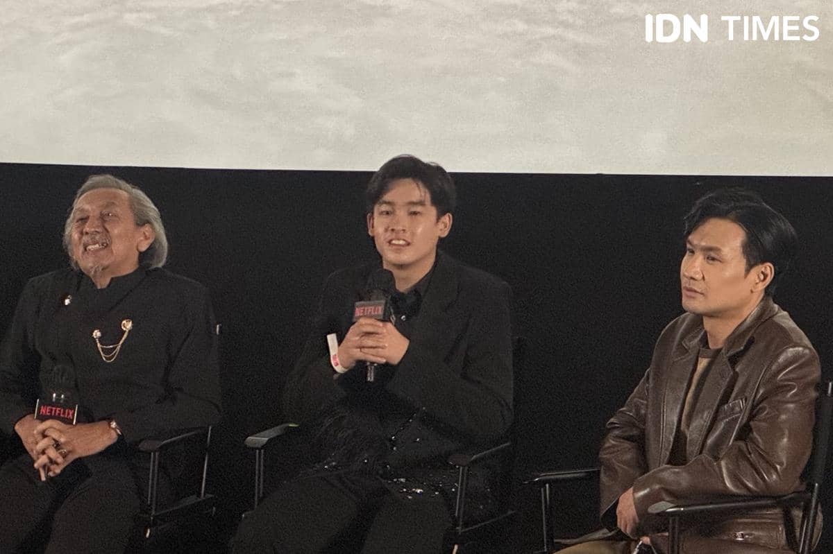 cast dan tim produksi film Surat untuk Masa Mudaku 