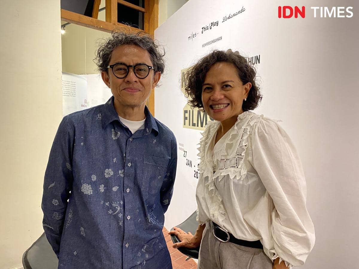 potret Riri Riza dan Mira Lesmana