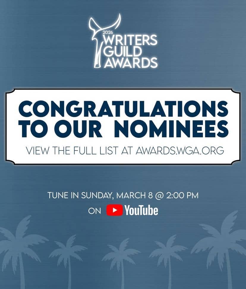 daftar lengkap nominasi Writers Guild Awards 2026