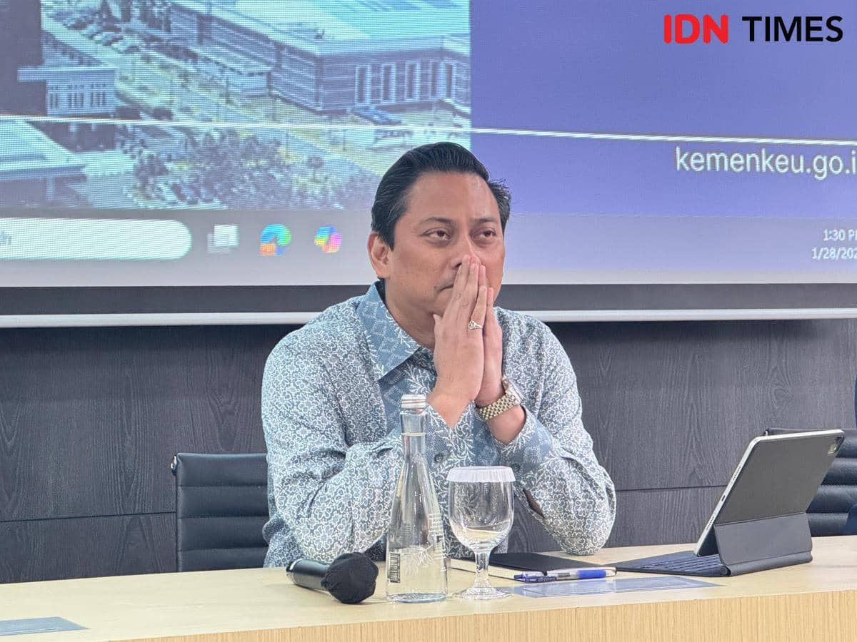 Thomas Djiwandono jadi Deputi Gubernur Bank Indonesia (IDN Times/Vadhia Lidyana) 