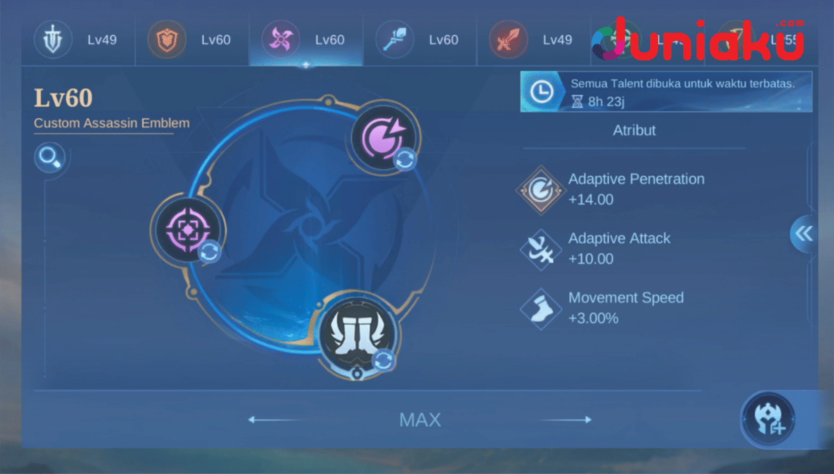 Emblem Mobile Legend (Dok. Moonton/Mobile Legend)