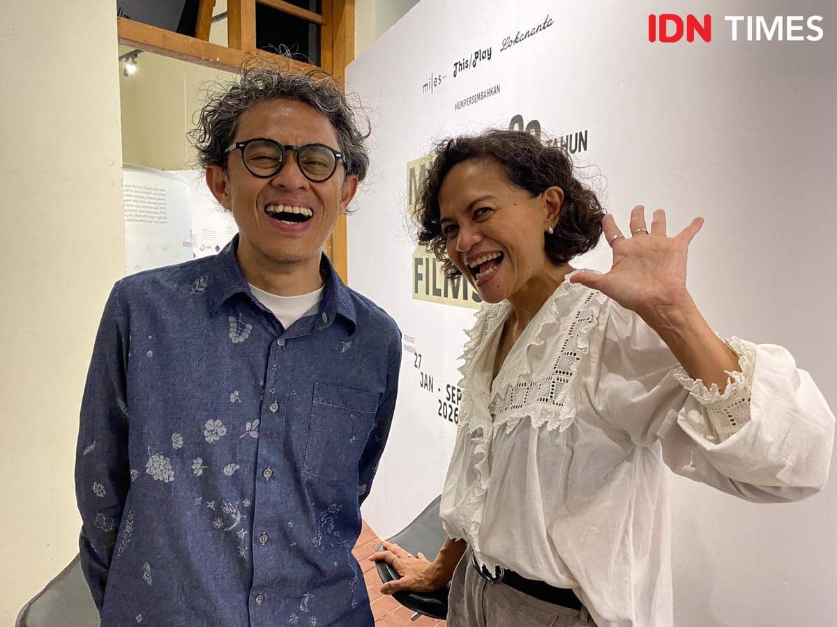 potret Riri Riza dan Mira Lesmana