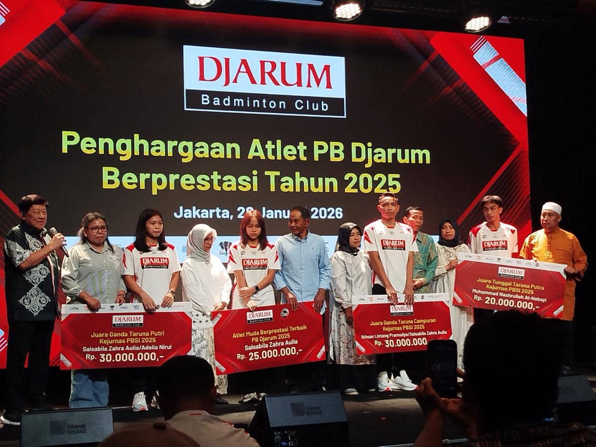 Penghargaan Atlet PB Djarum berprestasi tahun 2025