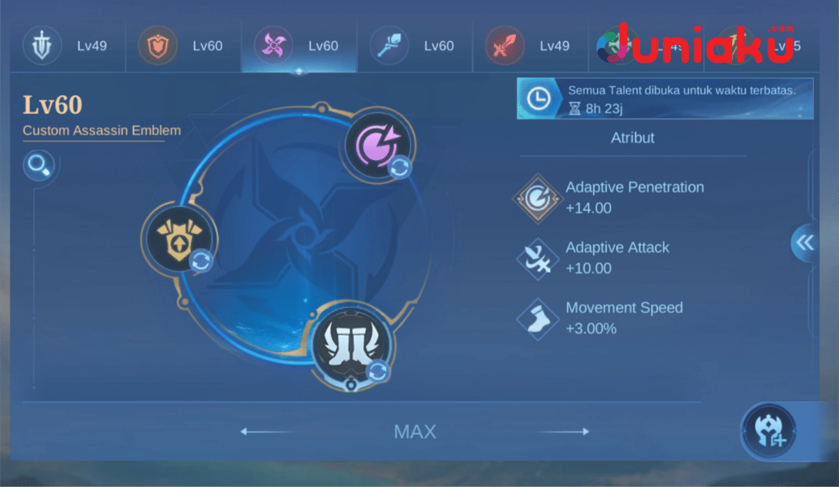 Emblem Mobile Legend (Dok. Moonton/Mobile Legend)