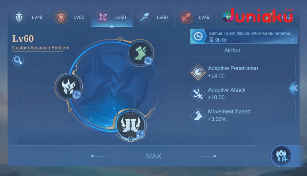 Emblem Mobile Legend (Dok. Moonton/Mobile Legend)